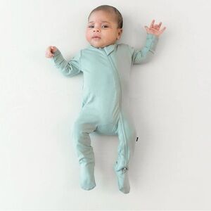 Kyte Baby Bamboo Sleeper, Sage, 3-6 Months